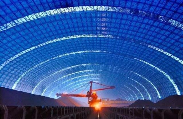 苏州亿优钢构工程师为您解析原料场封闭技术的特点和类型